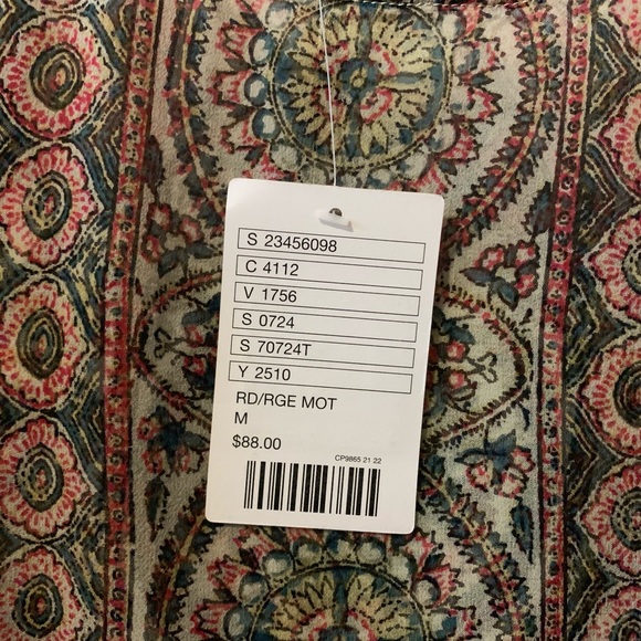 Anthropologie Flowy Top; New With Tags - Picture 5 of 5